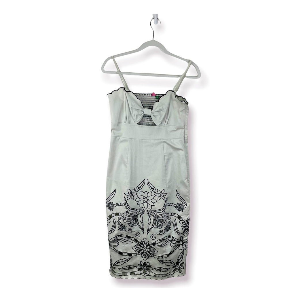 FARM Rio Laser Cut Dress - Picture 2 of 14